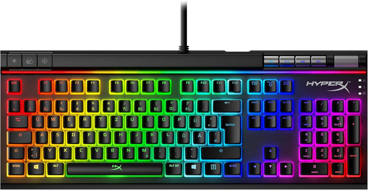 HyperX Alloy Elite 2 – Mechanische Gaming-Tastatur, Software-gesteuerte Beleuchtung und Makroanpassu