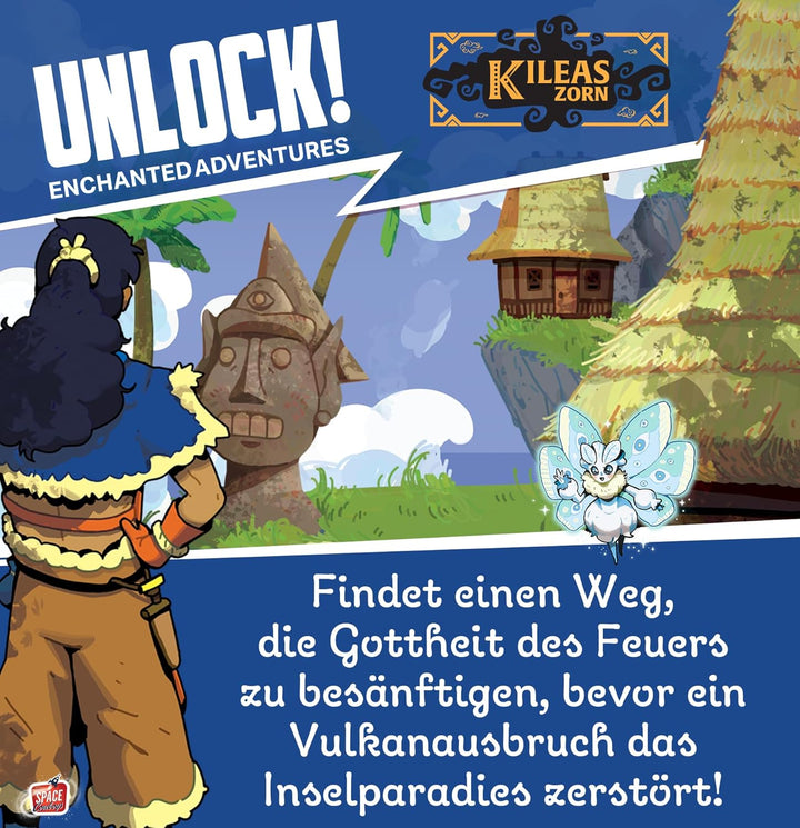 Asmodee, Unlock! Enchanted Adventures, Space Cowboys, Familienspiel, 1-6 Spieler, 10+ Jahre, 60-75 M