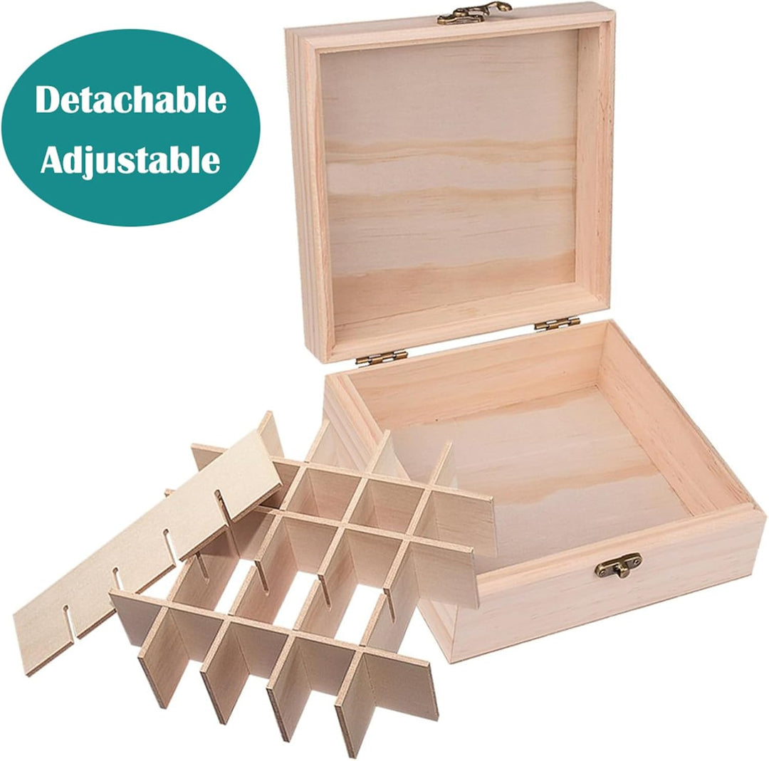 RoseFlower Holz Ätherisches Öl Organisator Behälter Duftöle Display Ständer, 25 Löcher Aufbewahrungs