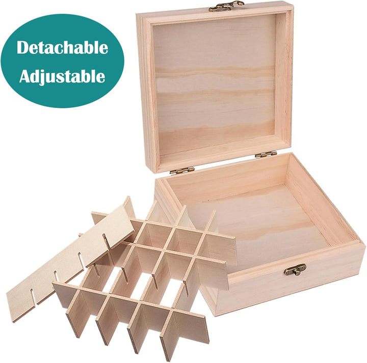 RoseFlower Holz Ätherisches Öl Organisator Behälter Duftöle Display Ständer, 25 Löcher Aufbewahrungs