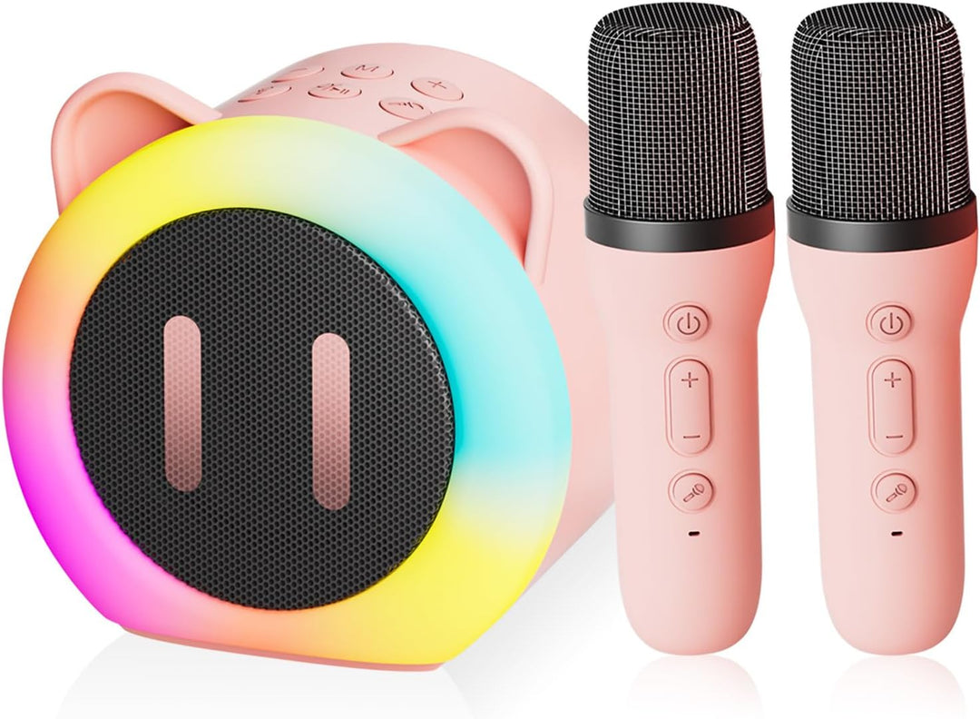 Karaoke Maschine Kinder, Kindertag Geschenk für Mädchen 3 4 5 6 7 8 9 10 11 12 Jahre,Mini Karaoke Ki