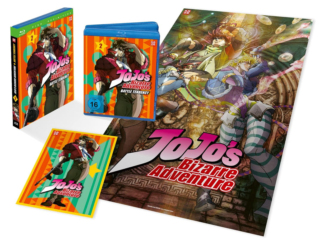 Jojo's Bizarre Adventure - Staffel 1 - Vol.2 - [Blu-ray], Blu-ray