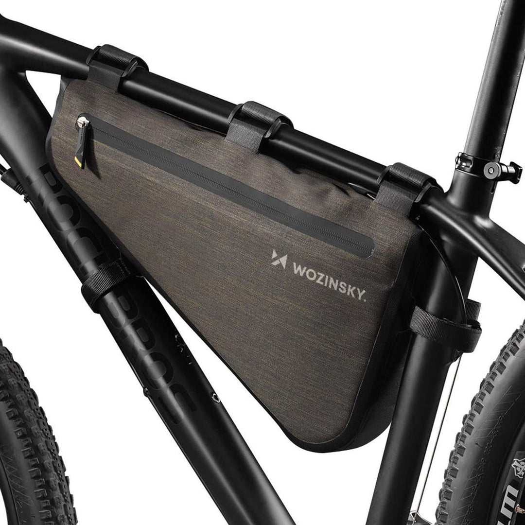 WOZINSKY Fahrradtasche Rahmentasche Wasserdicht Tasche für Fahrrad, Mountainbike, ebike, MTB, Rennra