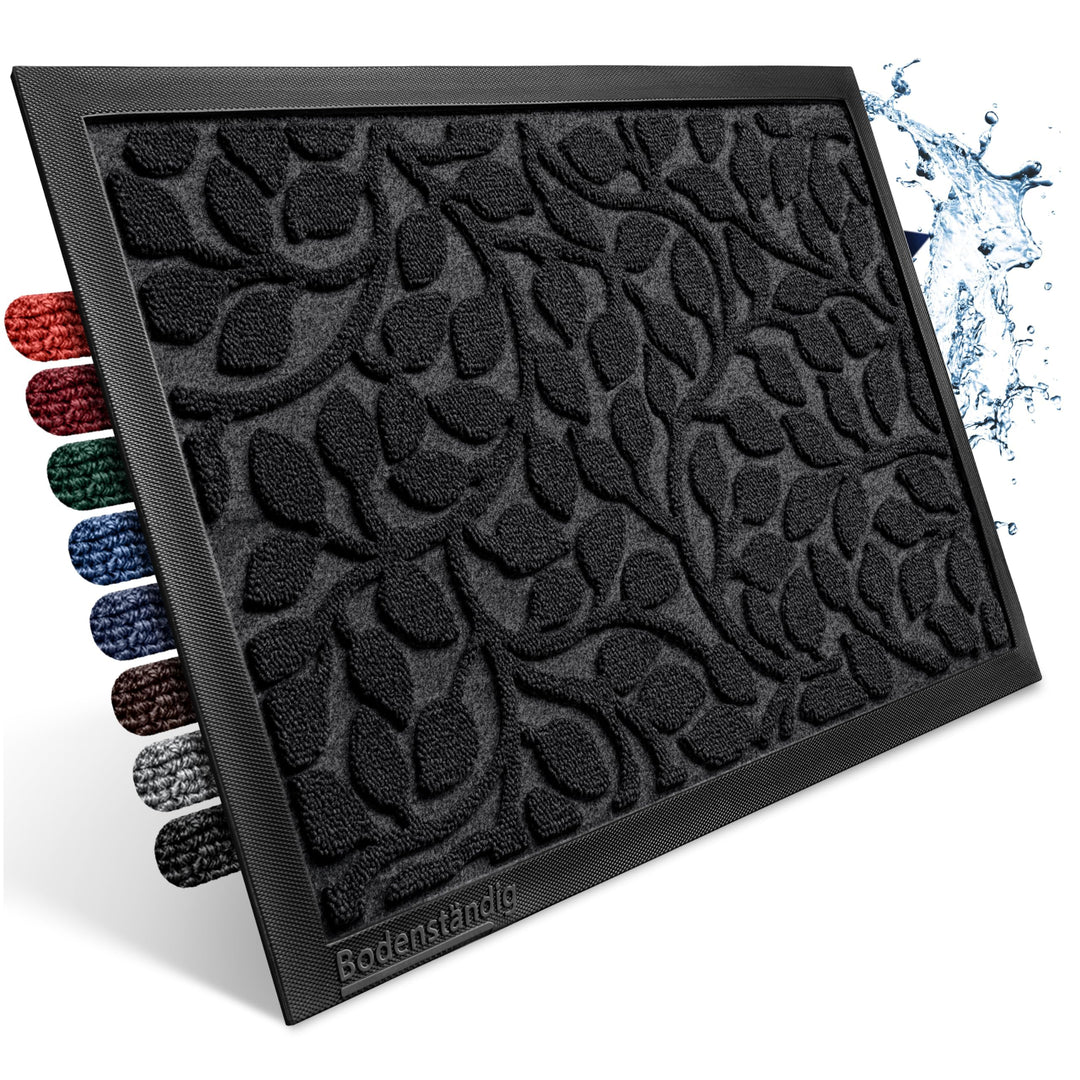 Fussmatte aussen und innen [robust] - Saubere Schuhe Dank geriffelter Oberseite - Perfekte Grösse 40