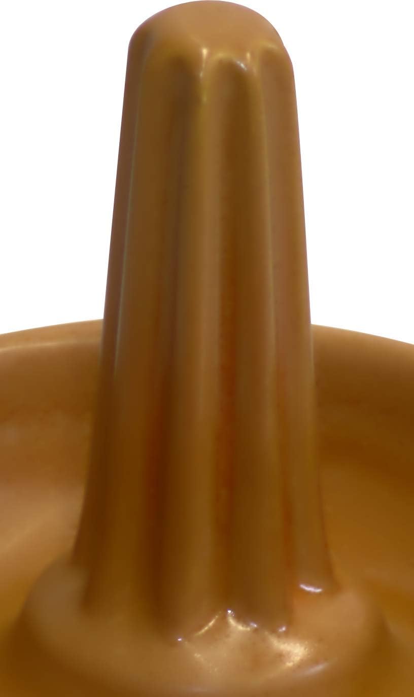 Original K&K Hähnchenbräter - Geflügelbräter hellbraun aus Steinzeug (hochwertige Keramik)