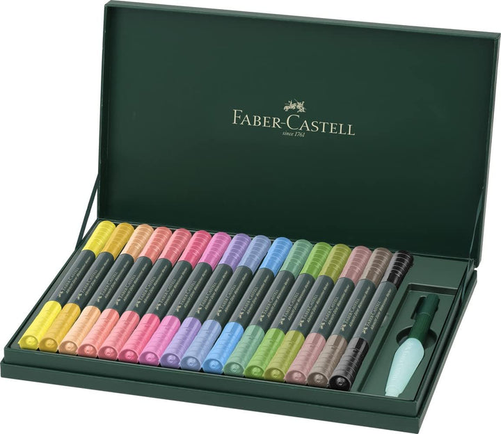 Faber-Castell 160318 Aquarellmarker Albrecht Dürer mit Doppelspitze für flächigen und präzisen Farba