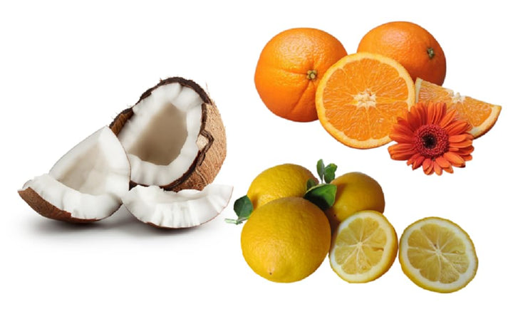 Dufte Momente | Whirlpool Duft 260ml | Kokos - Orange - Citrus | mit naturreinen und natürlichen äth