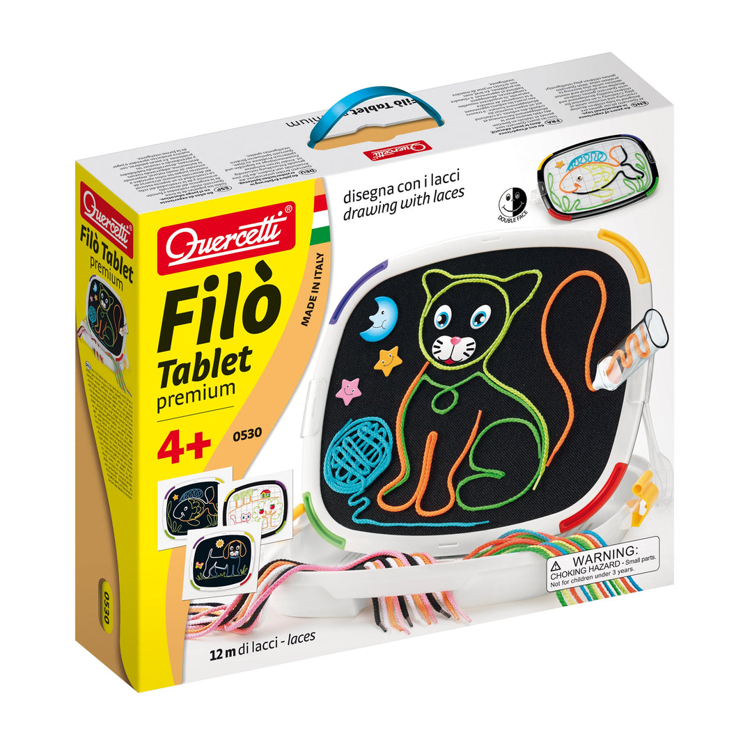 Quercetti – q0530 – Lernen zu lesen und schreiben – Filo Tablet Premium