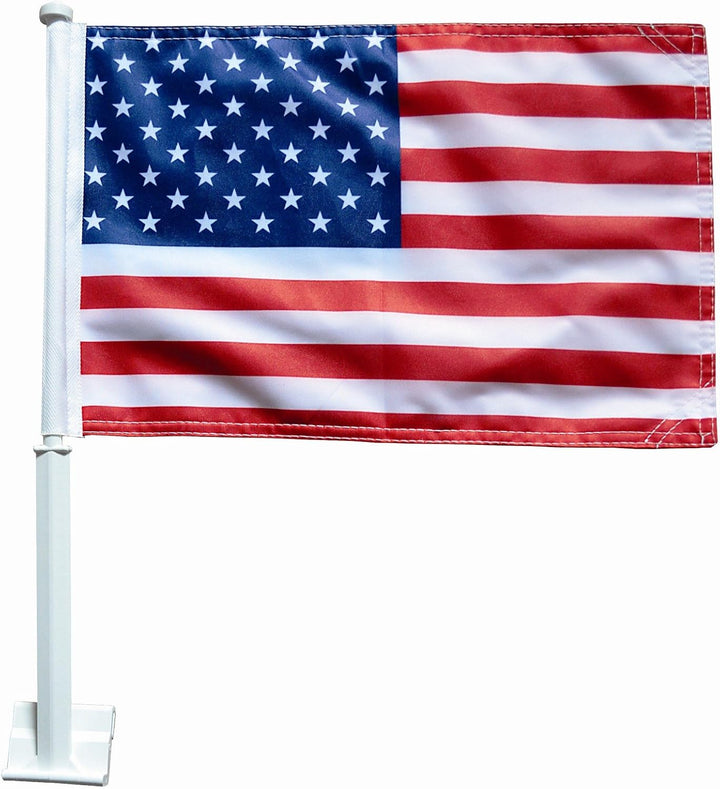 Annin Flagmakers Modell 71808 US-Autofensterflagge, hergestellt in den USA, offizielles Lizenzproduk