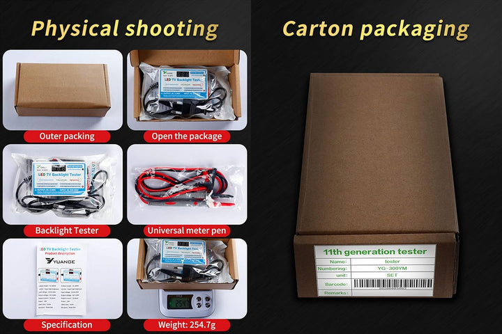 LED-TV-Hintergrundbeleuchtungstester, LED-Lichtstreifen-Lampenperlen-Reparatur-Testgerät mit LCD-Dig