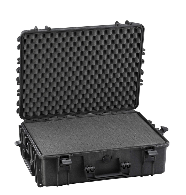 Max MAX540H190S Schutzkoffer für Fotoequipment, stabiler Kunststoff, Innenraum gepolstert, mit Trenn