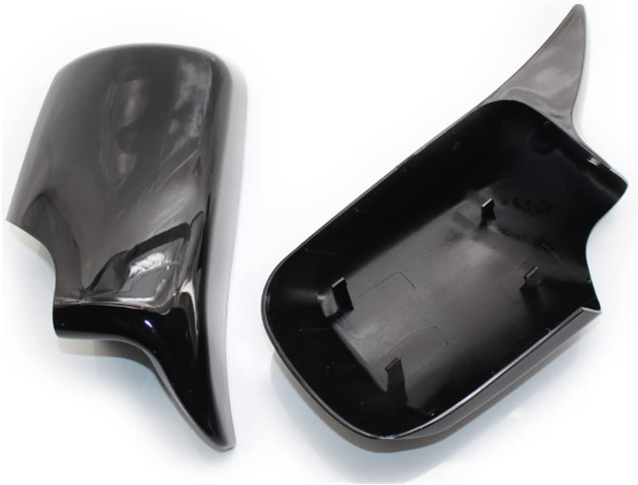Viviance 1-Paar ABS Material Rückspiegel Fall Spiegel Abdeckung Kappe Shell kompatibel mit BMW E46 3