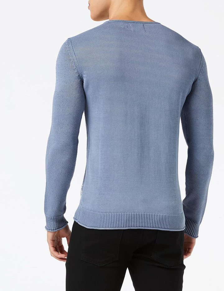 Replay Herren Pullover, 976 Light Indigo