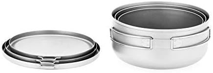 Keith Titanium Lunchbox – Premium Reines Titan, Leichte & Langlebige Erwachsenen-Lunchbox für Männer