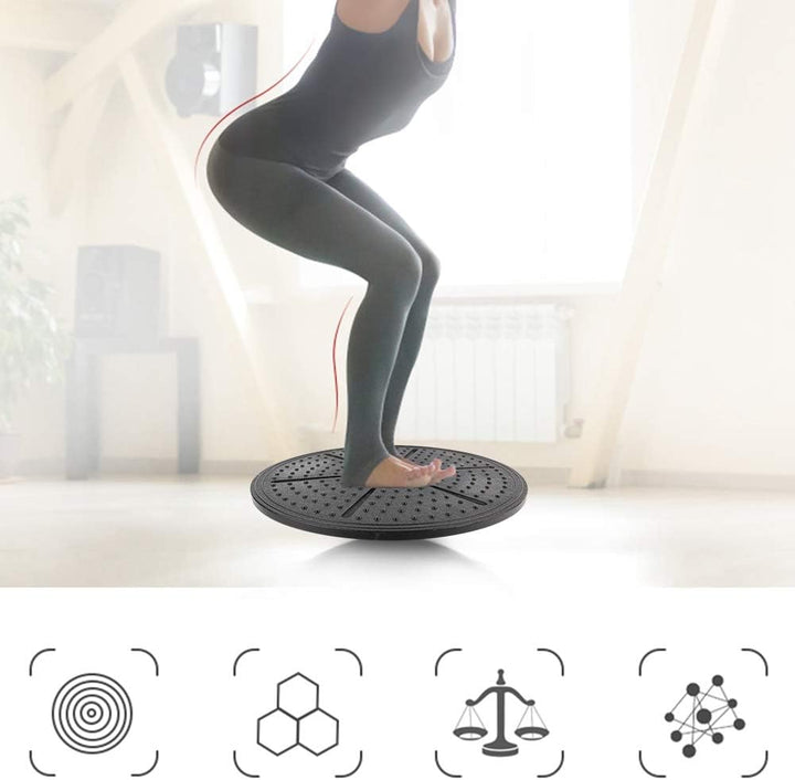 Lila Labyrinth Wobble, Board Yoga Training Fitness Balance Board Balance Wobble Übung Stabilitätssch