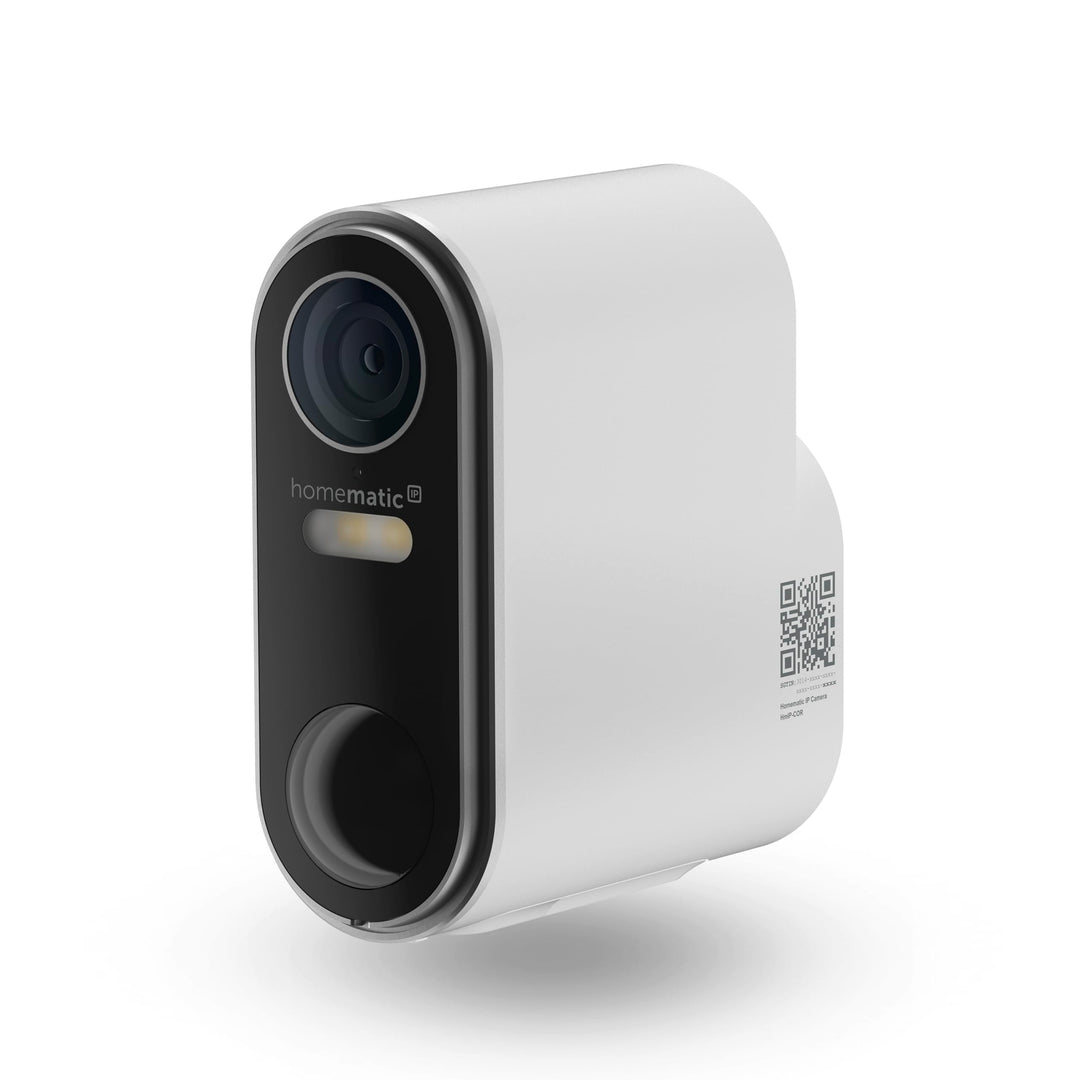 Homematic IP Akku-Aussenkamera, Smart Home, kabellose Überwachungskamera für den Aussenbereich mit A