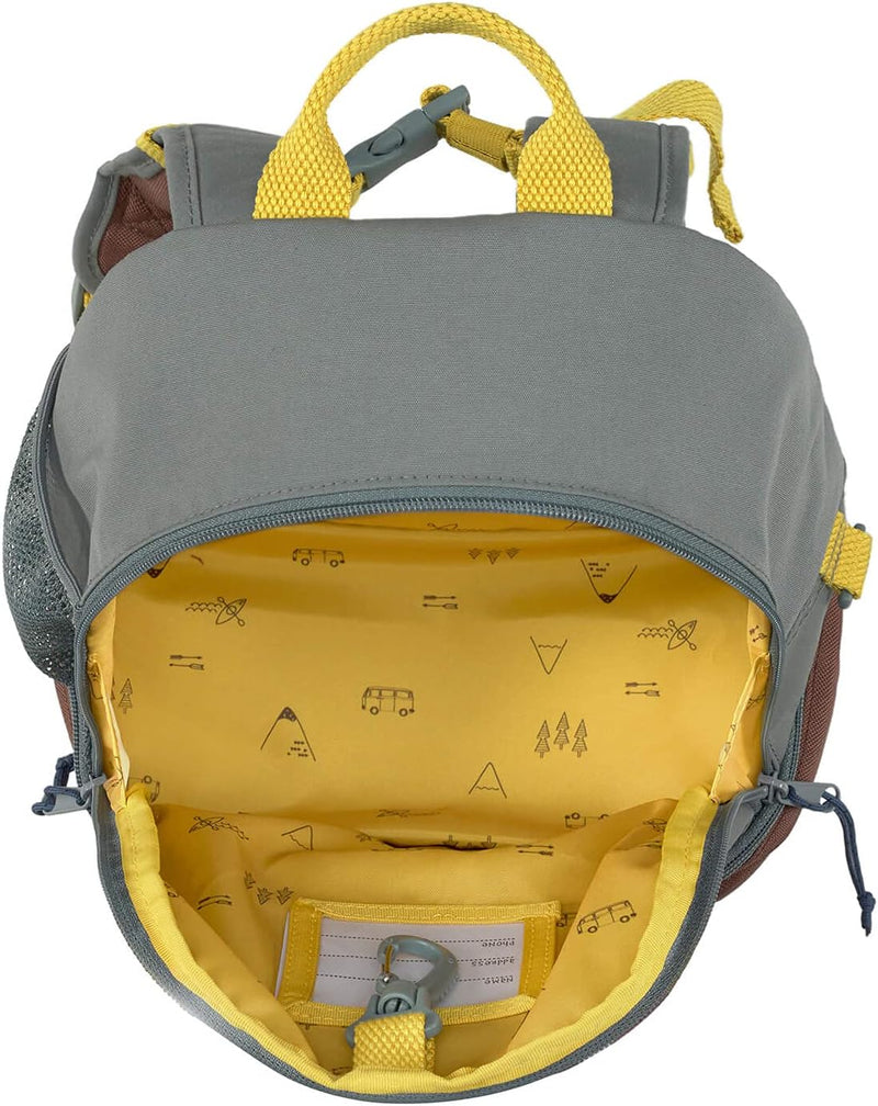 LÄSSIG Kinderrucksack mit Brustgurt Kindergartentasche Kindergartenrucksack 27 cm, 4,5 Liter oben, 1