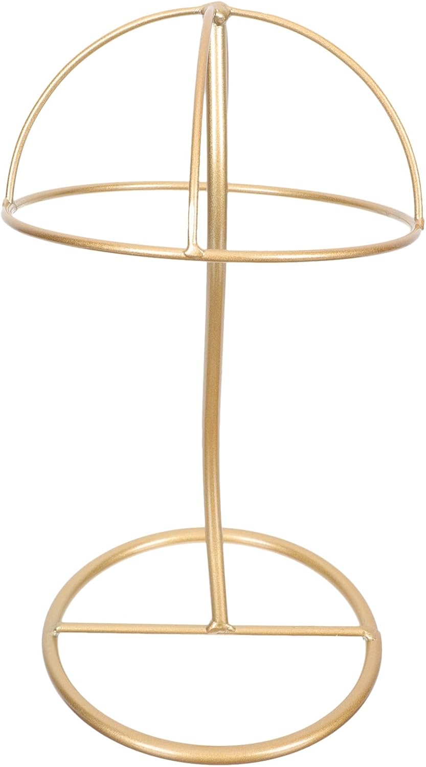 TOPBATHY Hutständer Aus Eisen Mit Kuppelform Design Für Hüte Und Perücken Stabiler Metallhalter Für