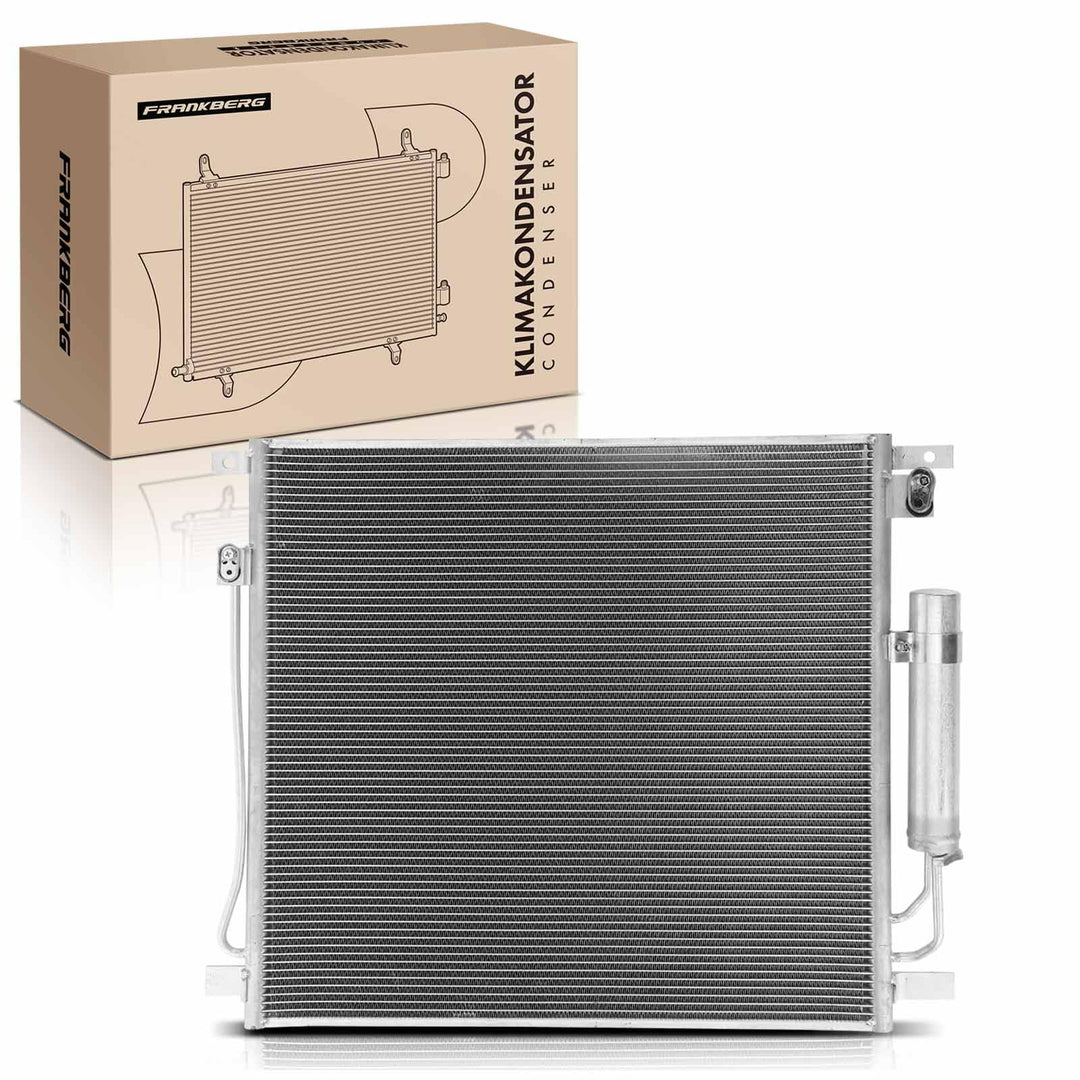 Frankberg 1x Kondensator Klimaanlage Kompatibel mit Fullback Pick-up 502 503 2.4L 2016-Heute L200/Tr