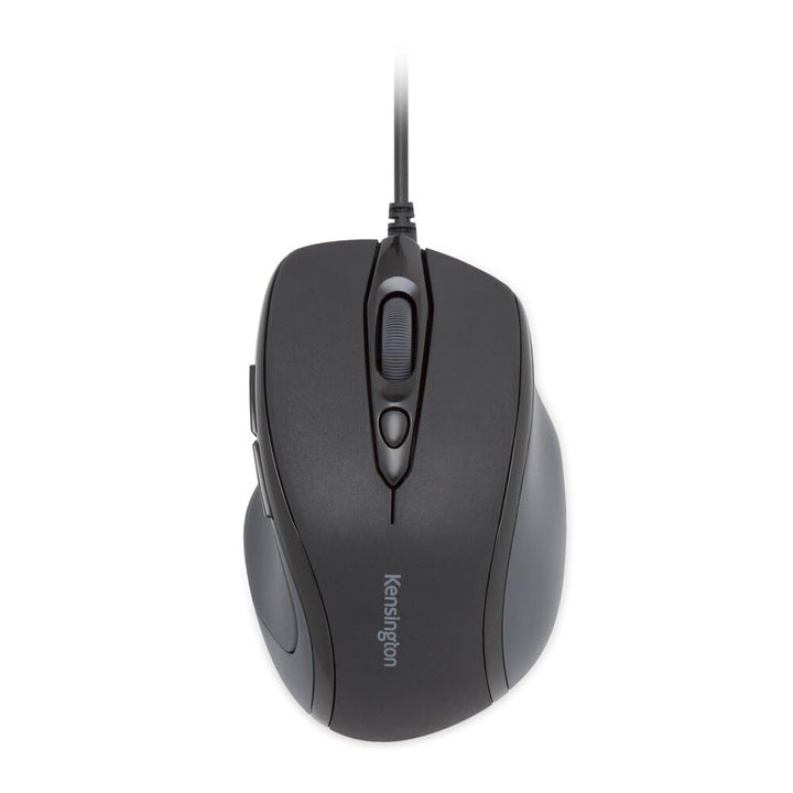 Kensington kabelgebundene ergonomische Mid-Size-Maus, Pro Fit Computermaus mit Kabel für Laptop, Des