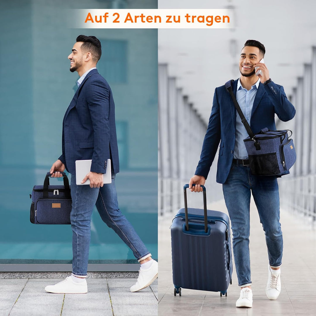 Lifewit Kühltasche 15L, Lunch Tasche Faltbar, Lunch Bag für Herren und Damen, Isolierte Tasche mit R