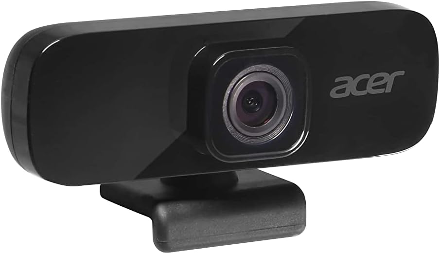 Acer QHD Konferenz Webcam (5 Megapixel, 30 FPS, 70° Weitwinkel, integriertes Noise Cancelling Mikro,