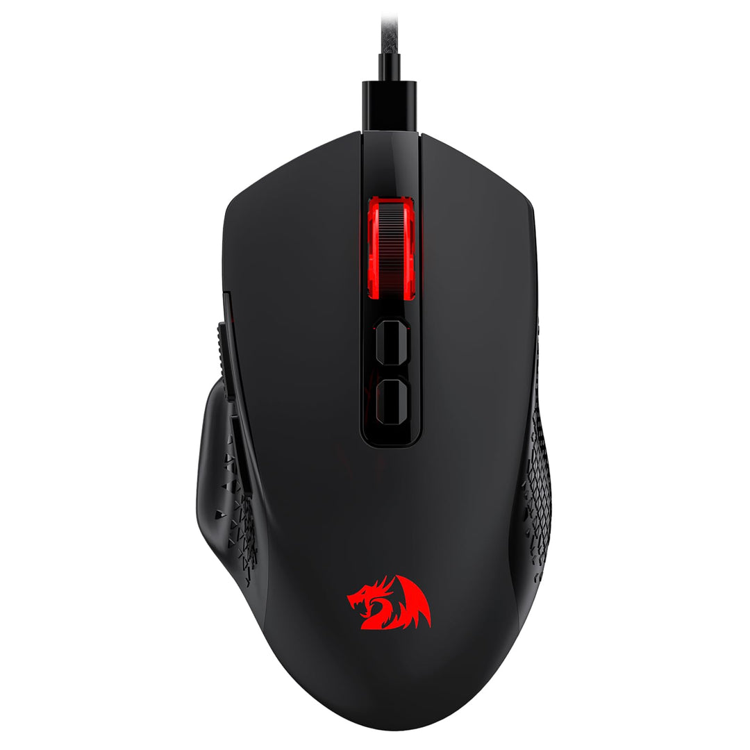 Redragon M695 Kabelgebundene Gaming-Maus, 24.000 Max DPI Optische Gaming-Maus 7 programmierbaren Tas