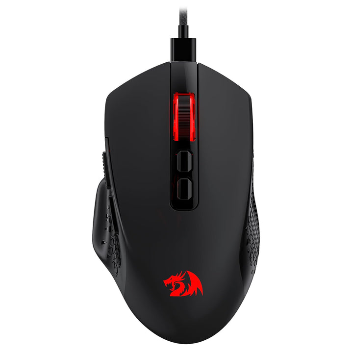 Redragon M695 Kabelgebundene Gaming-Maus, 24.000 Max DPI Optische Gaming-Maus 7 programmierbaren Tas