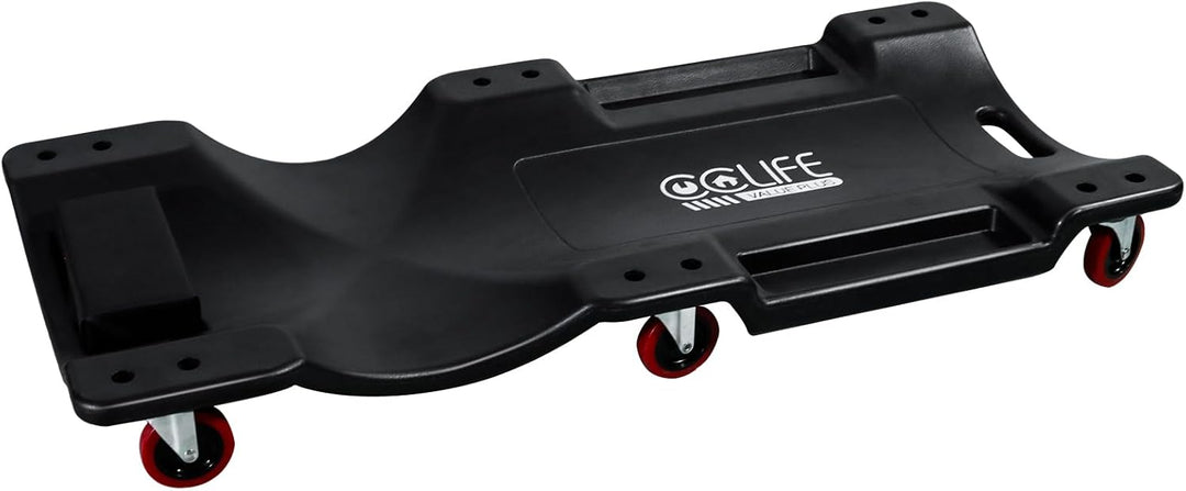 CCLIFE Rollbrett KFZ Werkstatt Rollliege 102 * 48 * 12cm Montagerollbrett Werkstattliege, Tragkraft