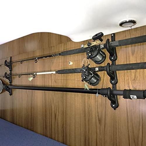 Railblaza RodRak Halterung für 2 Angelruten zur Wand- oder Deckenmontage, Schwarz