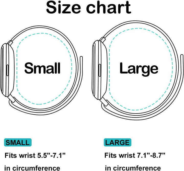 Faliogo Kompatibel mit Fitbit Versa 3 Armband/Fitbit Versa 4 Armband/Fitbit Sense Armband, Edelstahl