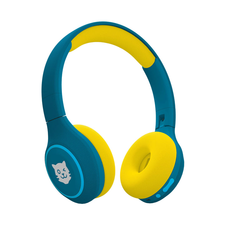 tigerbuddies Bluetooth Kinderkopfhörer Royal Sun ( dunkelblau / gelb ): Bester Klang für Kinderohren