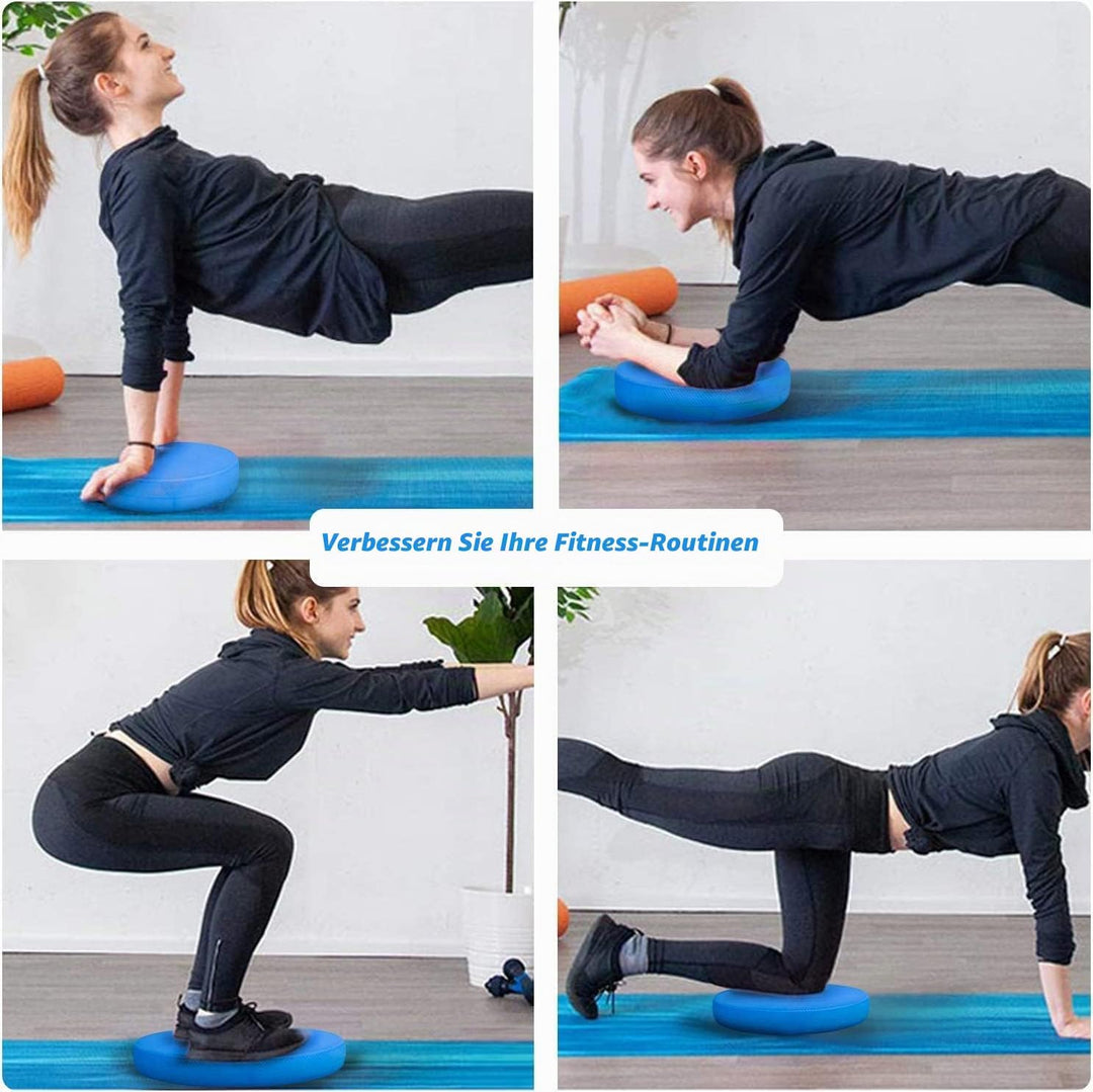 5BILLION Balance Pad - Oval - Übungspad &amp; Schaum Balance Trainer - Wobble Kissen für physikalische T