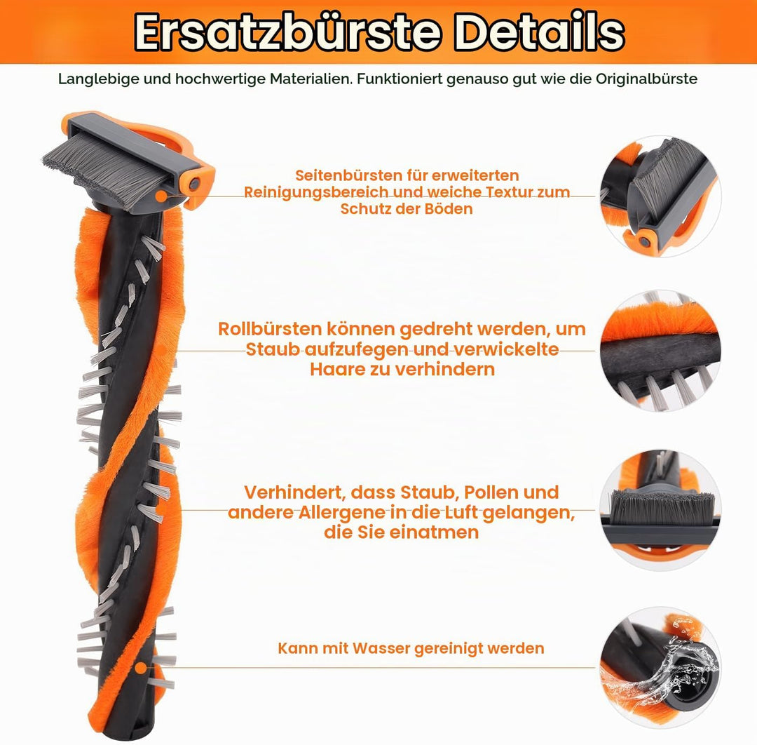 6+1 Stück Filter für Philips SpeedPro Max Akkusauger, FC5005/01 Ersatzfilter Zubehör für Philips FC6