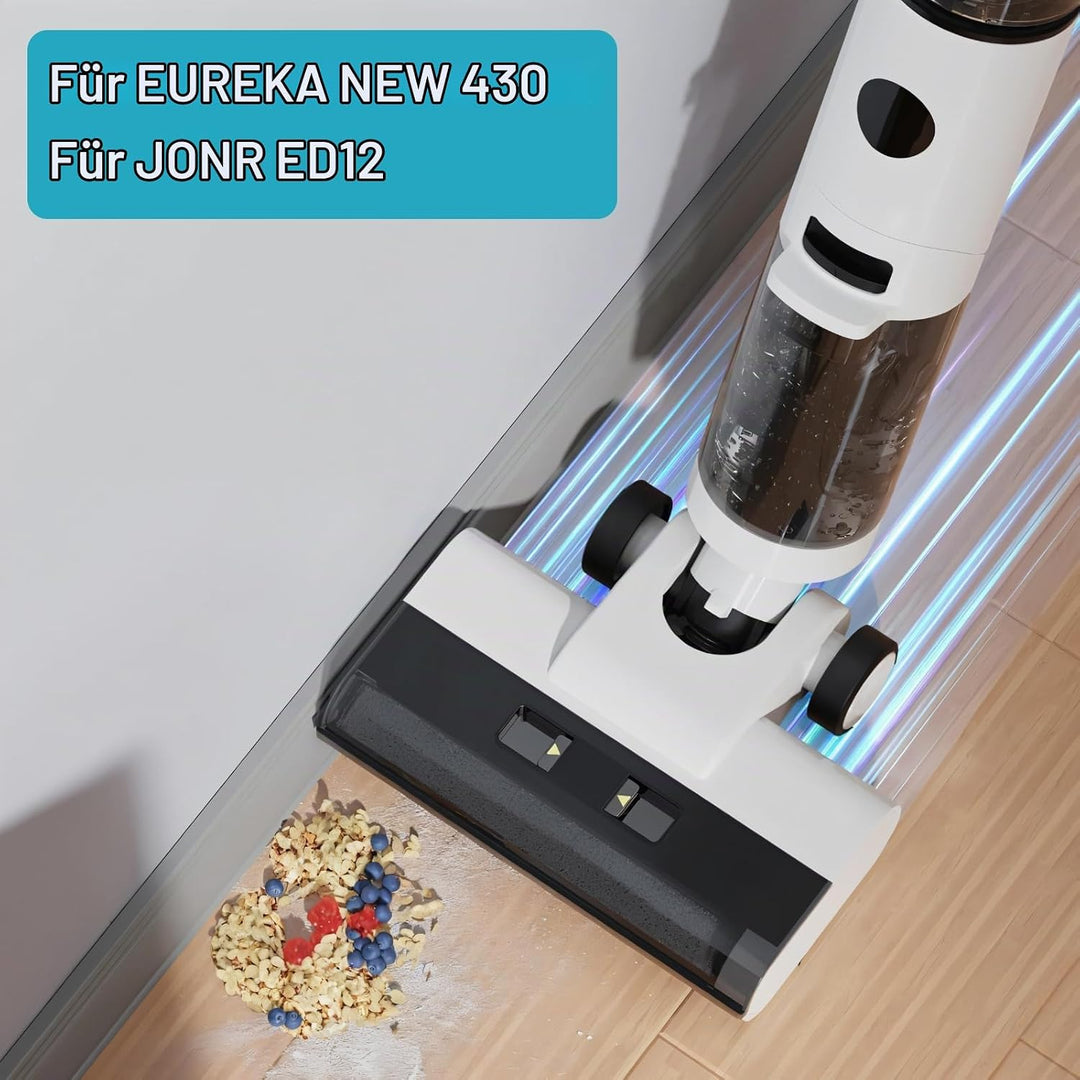 Bürste Zubehörset für EUREKA NEW430, für JONR ED12 Nass- und Trockensauger Zubehör, 2 Bürstenrollen