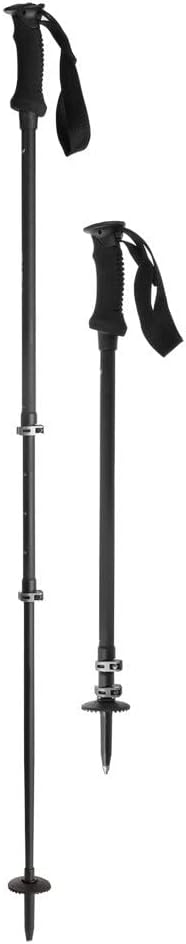 Salewa Unisex-Adult Puez Aluminum Pro Poles Stöcke UNI Schwarz, UNI Schwarz