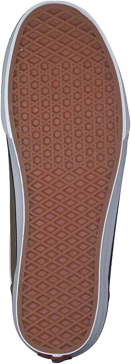 Vans Herren Ward Sneaker 41 EU Suede Canvas Olive White