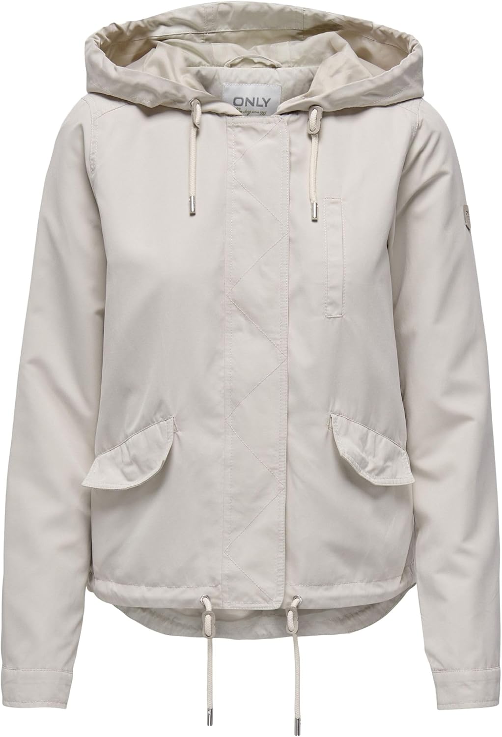 ONLY Damen Onlskylar Hood Spring Jacket Cc OTW Jacke, XS Aloe