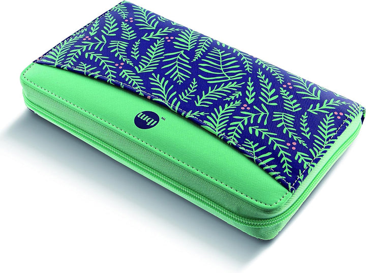 Filofax Saffiano Personal MT028776 Kompakter Reissverschluss-Organizer, limitierte Auflage, Lederopt