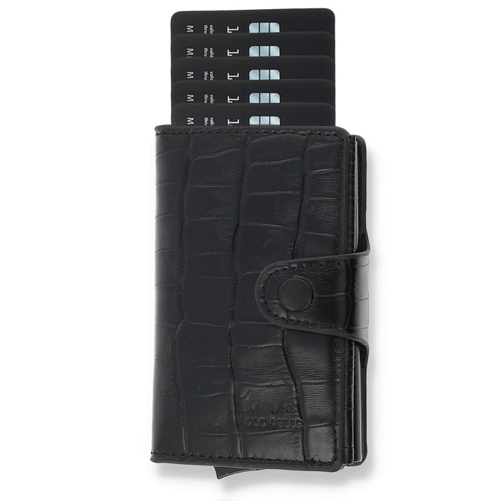 NEU: SOLO PELLE® Slim Wallet Mondo ohne Münzfach [bis zu 13 Karten] Slimwallet [RFID-Schutz] Kartene