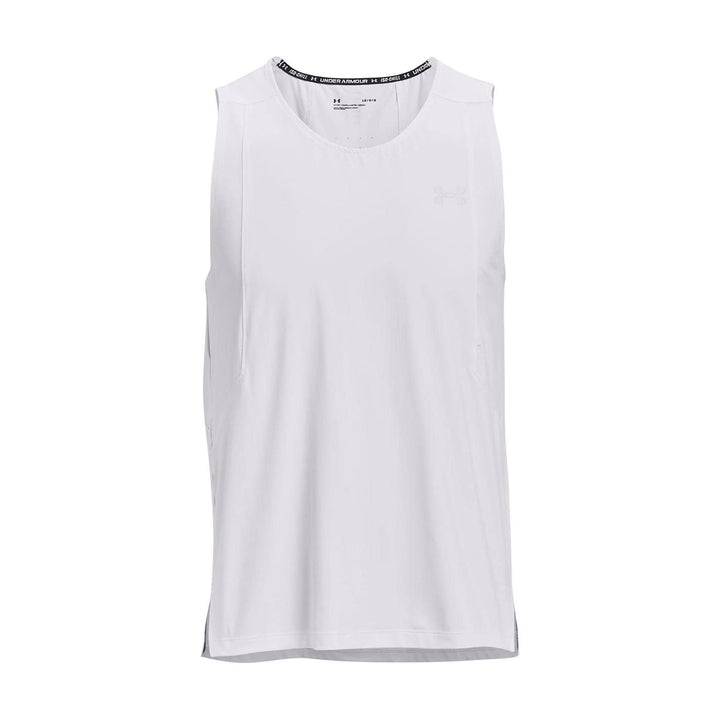 Under Armour Iso-Chill Run Laser Tanktop Herren S Weiss/Reflekt, S Weiss/Reflekt