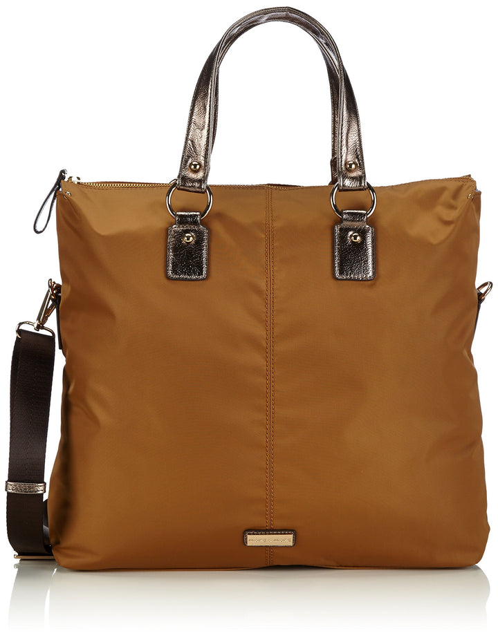 More & More Amy City 30157 3438 M15 Damen Shopper 42x39x10 cm (B x H x T) Braun Mustard 3438, Braun