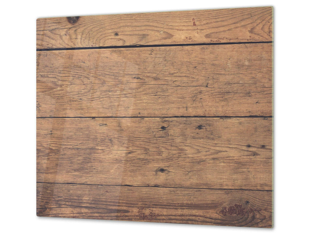 Kochplattenabdeckung Stove Cover und Schneideplatten SINGLE mit 60 x 52 cm und DOUBLE - zwei Bretter