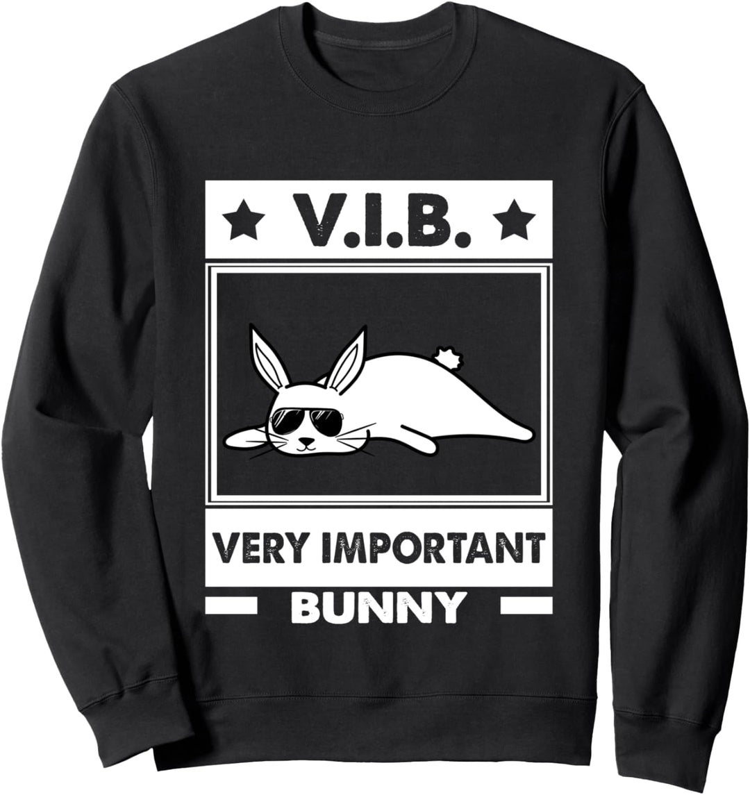 V.I.B. Sehr wichtig Bunny Cool Rabbit Sweatshirt