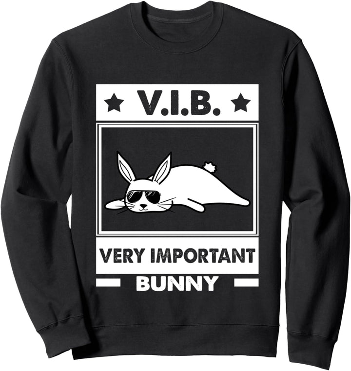 V.I.B. Sehr wichtig Bunny Cool Rabbit Sweatshirt
