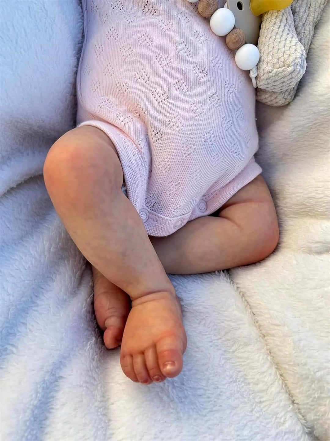 Zero pam Reborn Baby Zwillinge Mädchen Vollsilikon Lebensecht 45 cm, 18 Zoll Vinyl Ganzkörper Realis