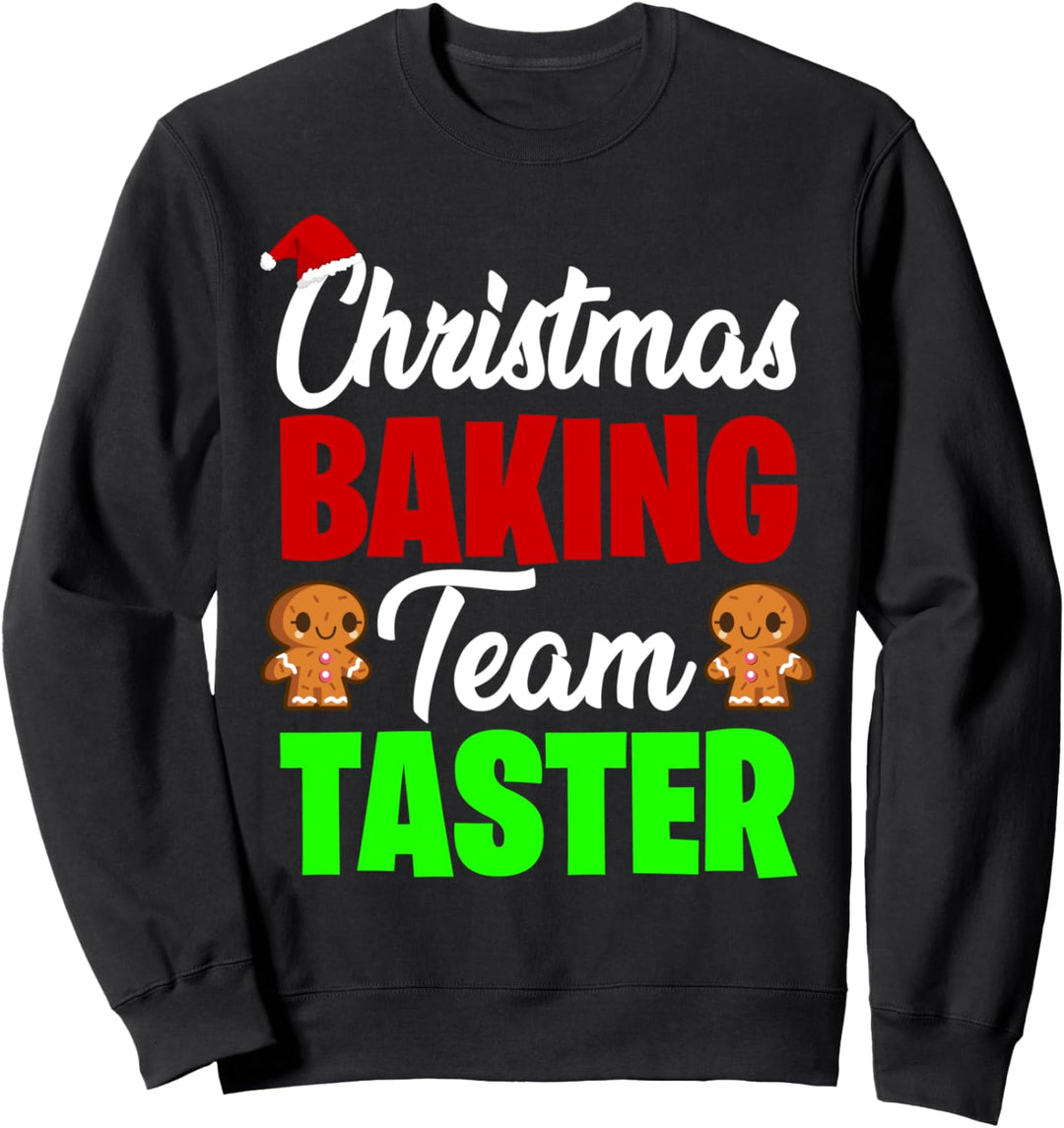 Weihnachtsback-Team-Schnupperteam Sweatshirt