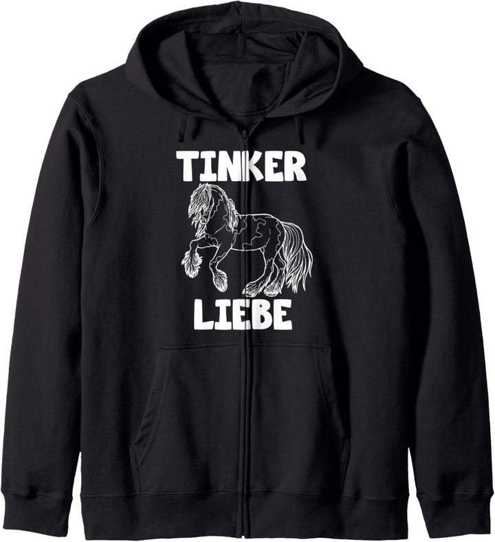 Tinker Liebe Pferd Pony Shirt Kapuzenjacke