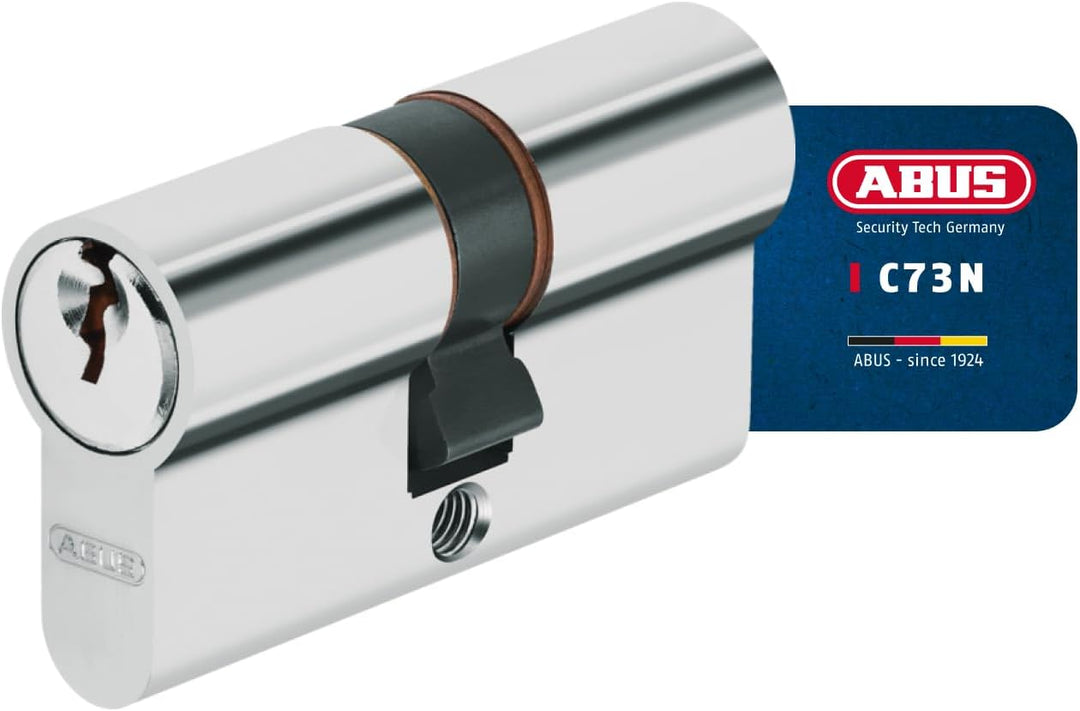ABUS Profil-Zylinder C73N 45/45 vs. - Türschloss mit Not- und Gefahrenfunktion - für Haustüren und W