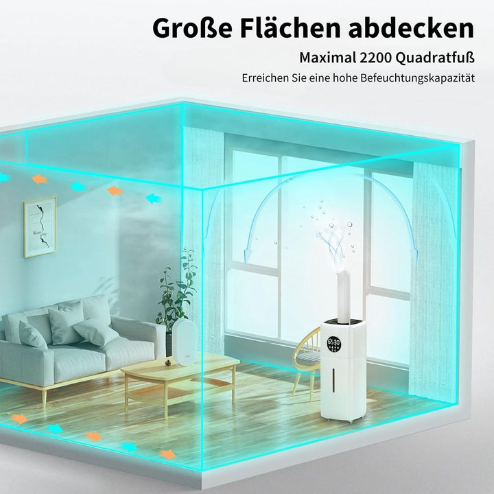 Industrieller Luftbefeuchter 21l For Hotels, Supermarkets, Factories,Quiet And Non-Disturbing Humidi